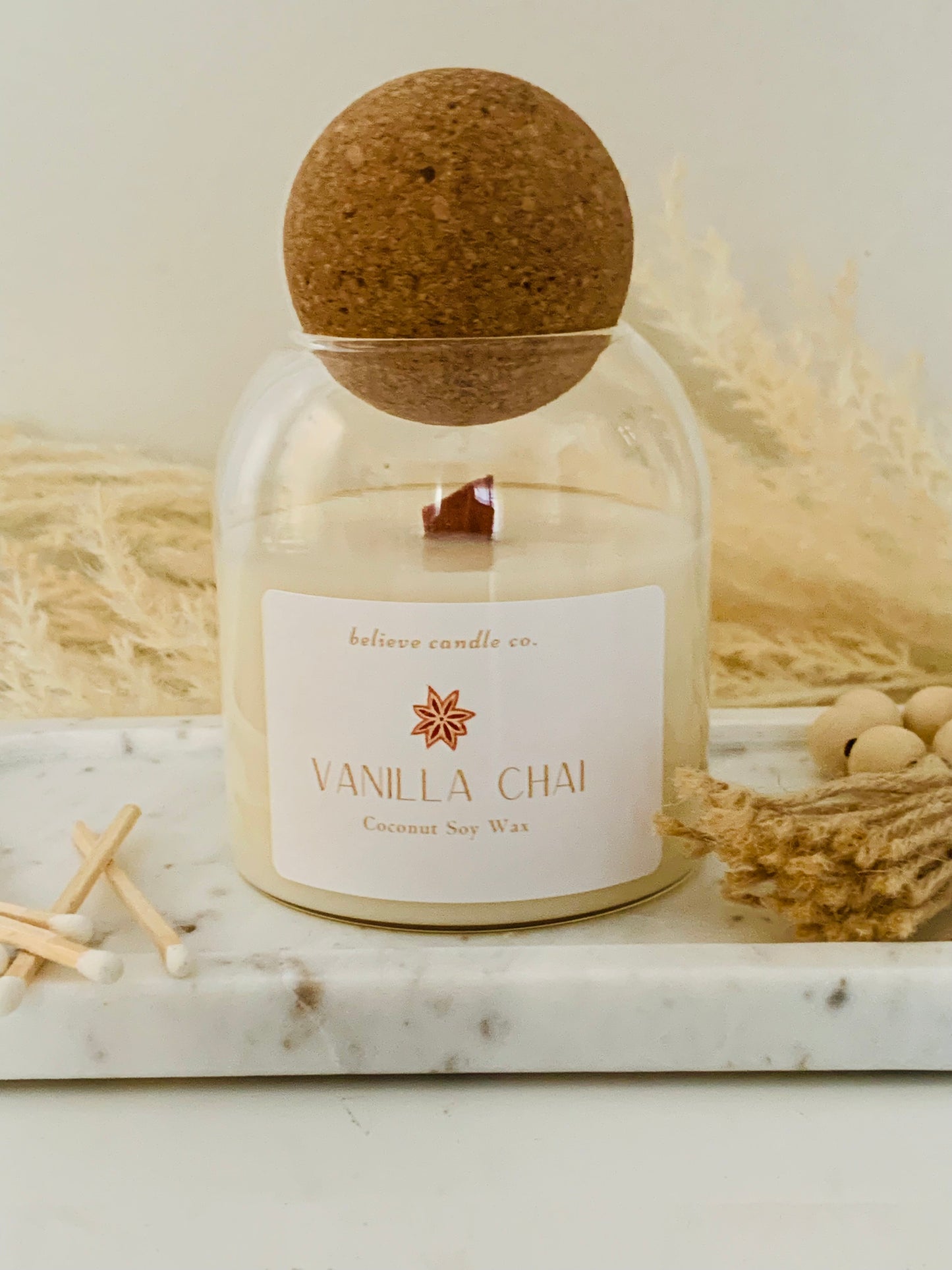 Vanilla Chai Candle Jar