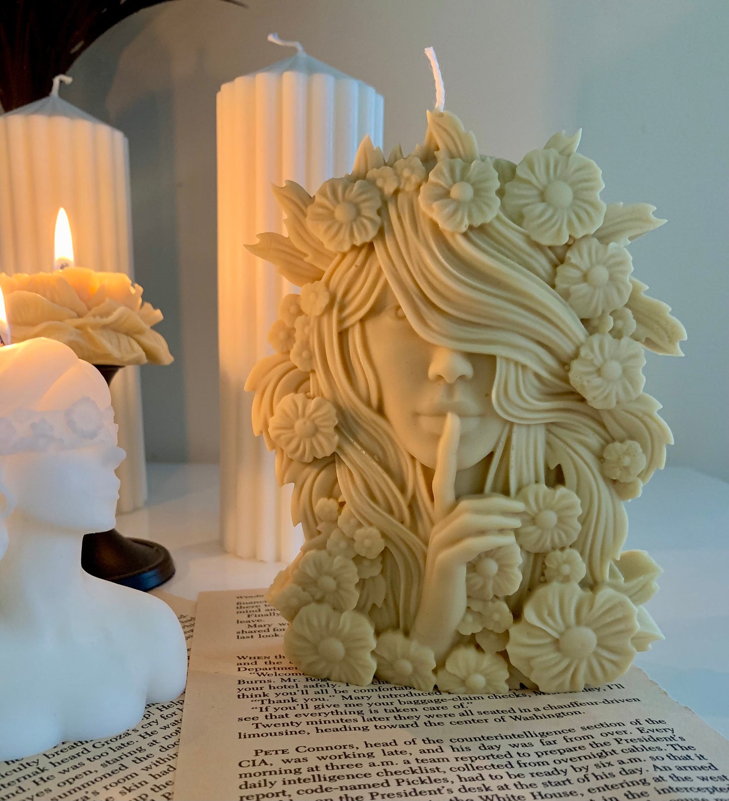 Flower Goddess Candle