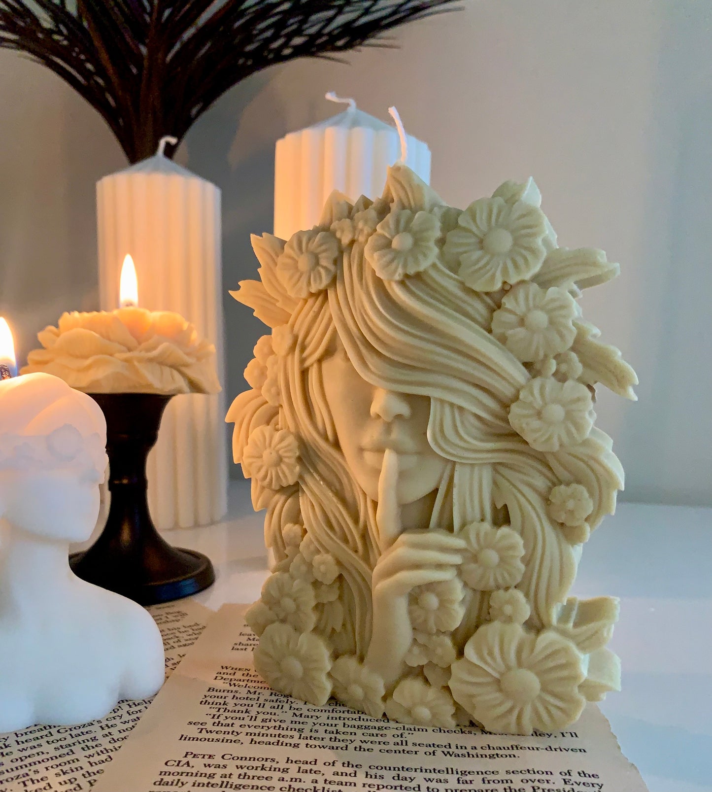 Flower Goddess Candle