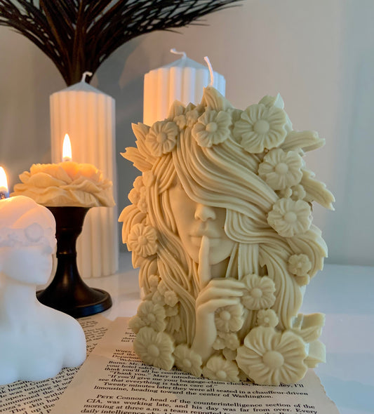 Flower Goddess Candle